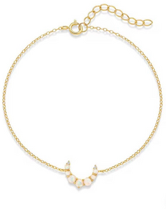 Opaal maan armband - mystiek & stijlvol