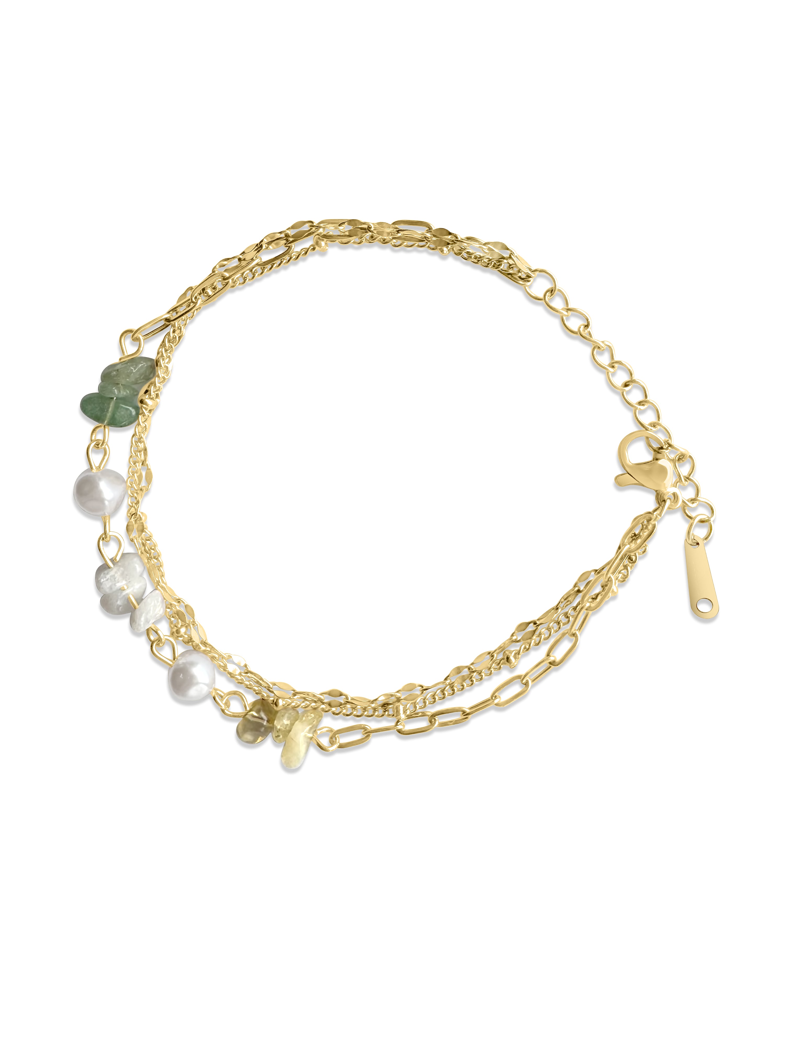 Armband maansteen - waterproof