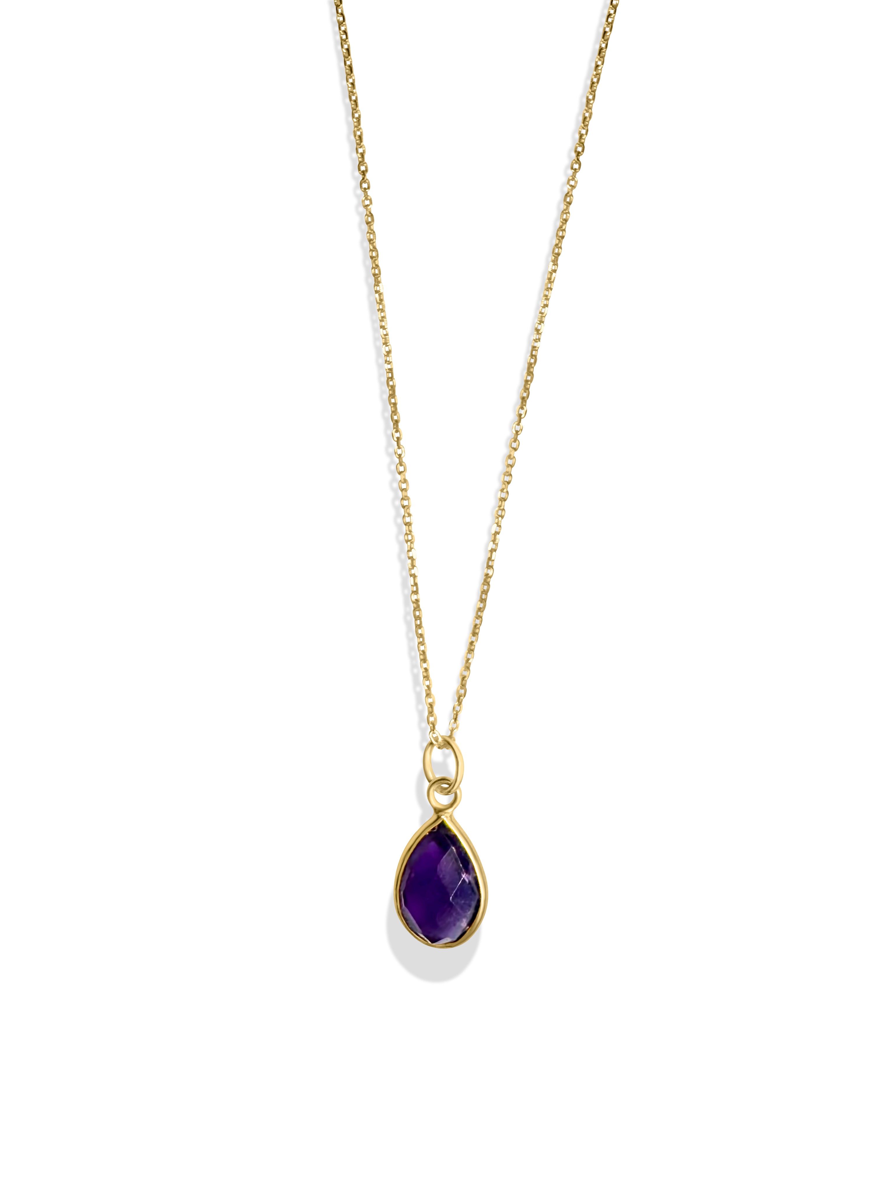 Ketting amethist - Vermeil