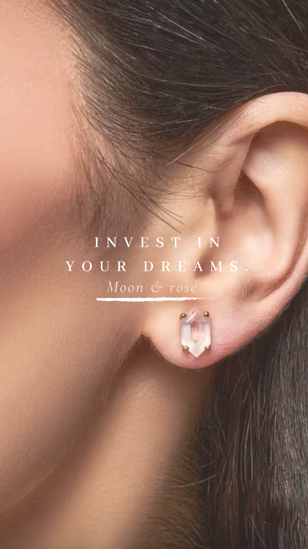 Lunar spark oorknopjes