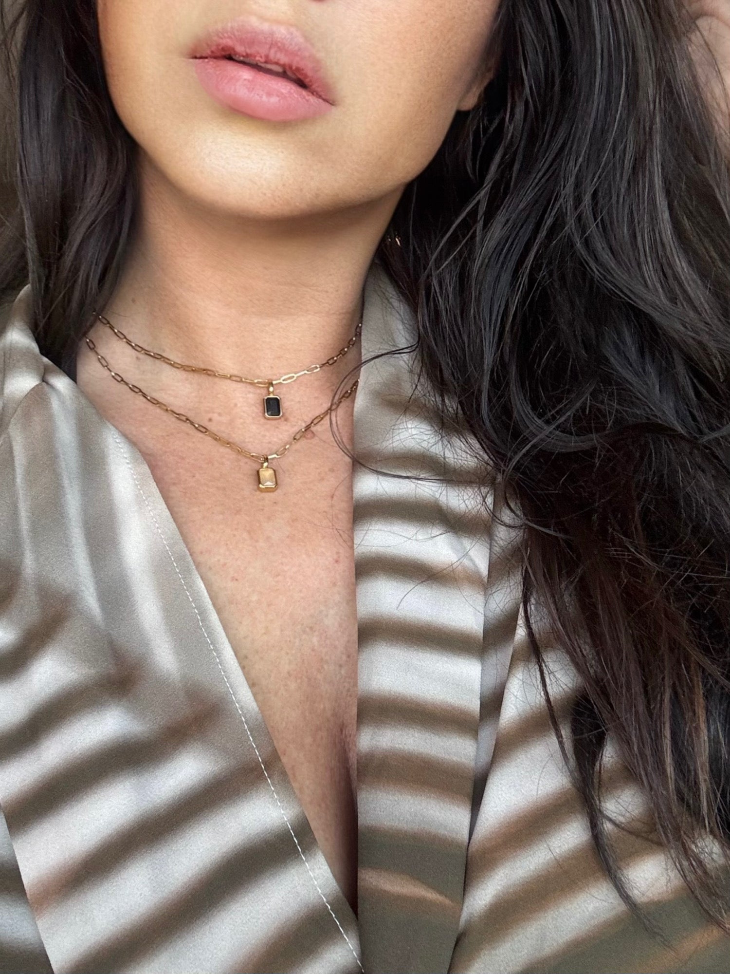 Maansteen ketting - waterproof